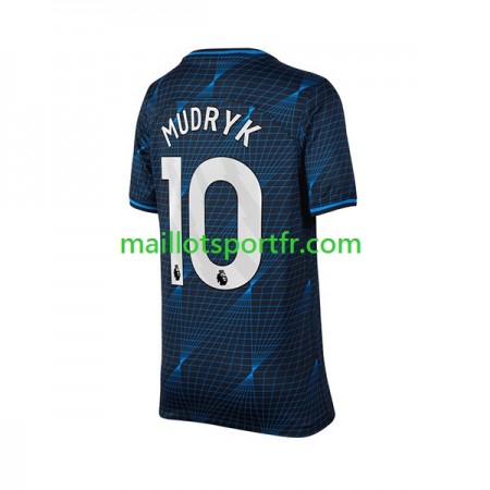 Maillot de Foot Chelsea Mykhaylo Mudryk 10 Exterieur 2023/24 Maillot de Foot Chelsea Mykhaylo Mudryk 10 Exterieur 2023/24